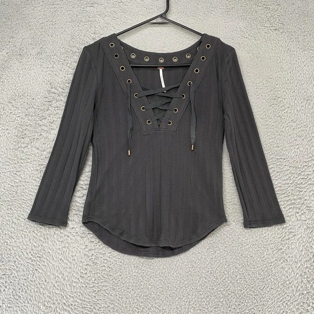 Free People washed black